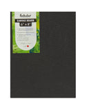 6'' x 8'' Black Canvas Board (Set of 4) (CV68BK)