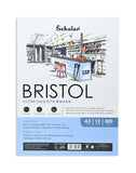 Scholar A3 Bristol Paper Pad - 300 gsm (12 Sheets, Glue Bound) (BRP3)