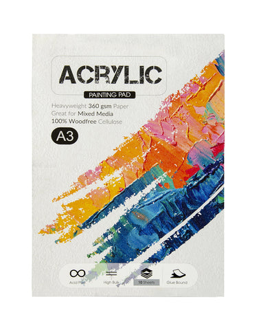 A3 Acrylic Painting Pad - 360 Gsm (ACR3)