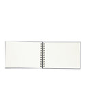 A5 Noire Sketchbook - Advanced (Blue, 170 Gsm, Wire Bound) (AJW2-B)