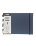 A4 Noire Sketchbook - Advanced (Blue, 170 Gsm, Wire Bound) (AJW4-B)