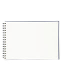 A4 Noire Sketchbook - Advanced (Blue, 170 Gsm, Wire Bound) (AJW4-B)