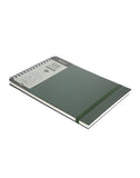 A4 Noire Sketchbook - Advanced (Green, 170 Gsm, Wire Bound) (AJW4-G)