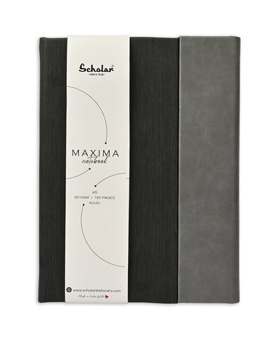 Scholar A5 Maxima Notebook - Black (MXM2-BK)