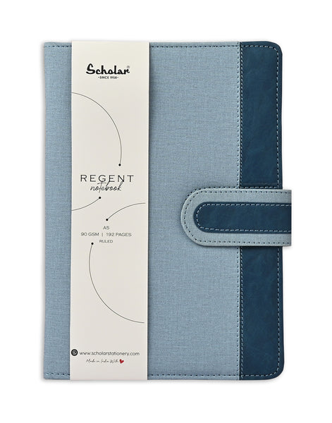 Scholar A5 Regent Notebook - Blue (RGN2-B)