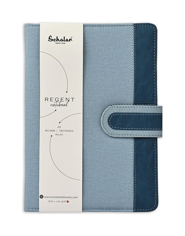 Scholar A5 Regent Notebook - Blue (RGN2-B)