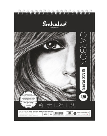 A5 CARBON SKETCH PAD (BSP2) (Set of 2)