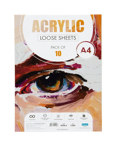 A4 Acrylic Loose Sheets - 360 Gsm (ACRL4) (Set of 2)