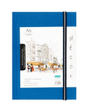A6 Décor Sketch Book - Blue