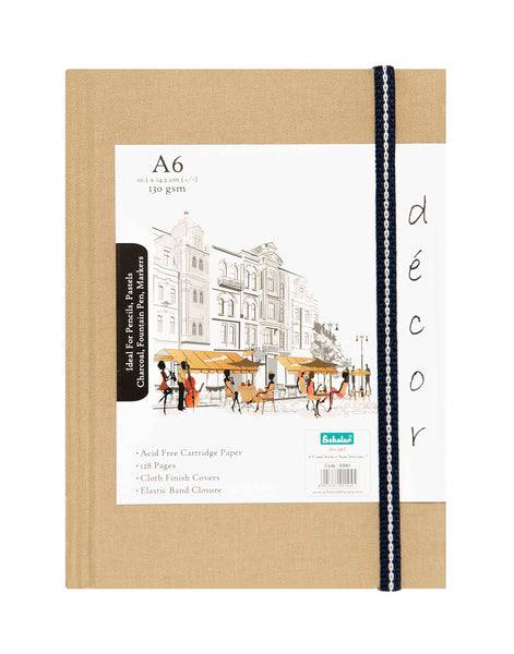 A6 Décor Sketch Book - Khakhi