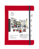 A5 Décor Sketch Book - Red (DSB2-A)