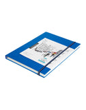 A4 Décor Sketch Book - Blue  (DSB4-B)
