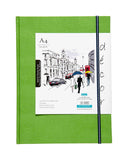 A4 Décor Sketch Book - Green  (DSB4-C)