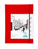 A4 Décor Sketch Book - Red  (DSB4-A)