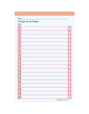 B6 Things to do Pad (Pack of 10) (TTD2)