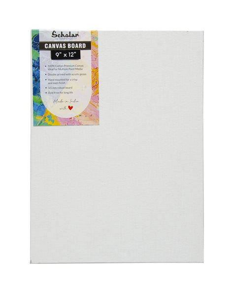 9''x12'' Canvas Board (Set of 4) (CV912)