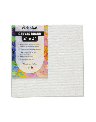 4''x4'' Canvas Board (Set of 10) (CV44)