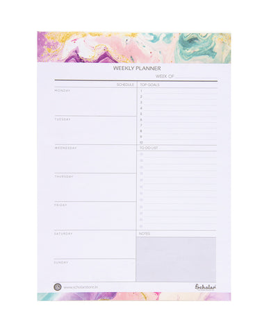 A4 WEEKLY PLANNER - PORTRAIT (WPL4V) (Set of 2)