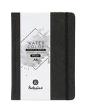 A5 Watercolor Journal Portrait (Black) -300 GSM (WJ2P-C)