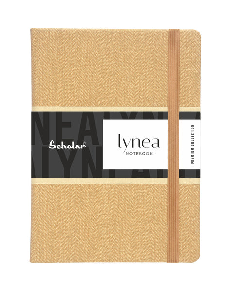 Scholar A5 Lynea Notebook - Khaki (LYN2-K)