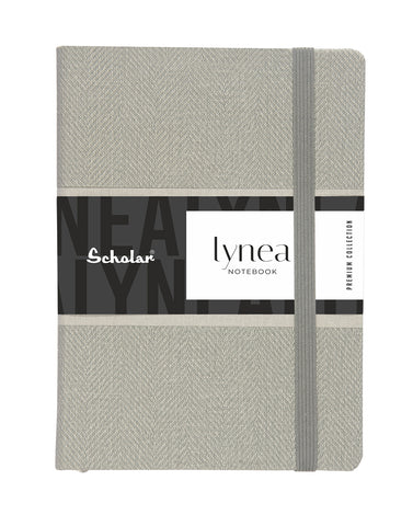 Scholar A5 Lynea Notebook - Grey (LYN2-GY)