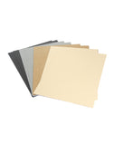 Scholar A4 Quatro Loose Sheets (4-in-1 Toned Sheets with Kraft, Black, Grey, and Beige Paper) (Set of 2) (QTL4