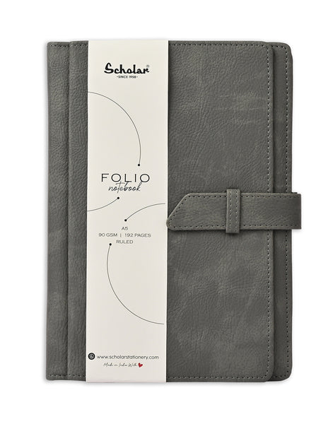A5 FOLIO Notebook - Grey