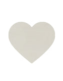 Heart Shape Canvas Board - 5" (Set of 2) (HRT5)