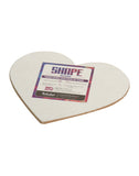 Heart Shape Canvas Board - 5" (Set of 2) (HRT5)