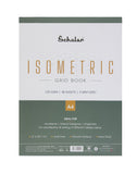 Scholar A4 Premium Isometric Grid Book - 120 gsm (40 Sheets) (Pack of 2) (ISO4)