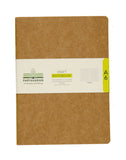 A6 KRAFT NOTEBOOK - RULED (Pack of 10) (KNB1)