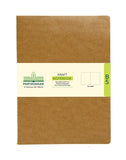 B5 KRAFT NOTEBOOK - UNRULED (Pack of 2) (KNB3P)
