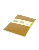 B5 KRAFT NOTEBOOK - UNRULED (Pack of 2) (KNB3P)