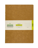 A4 KRAFT NOTEBOOK - RULED (Pack of 2) (KNB4)