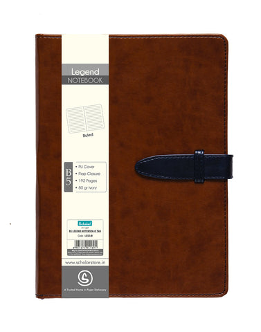 B5 LEGEND NOTEBOOK - DEEP TAN (LEG3-B)