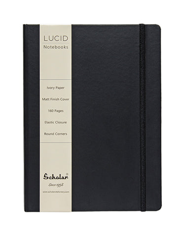 A5 LUCID NOTEBOOK - BLACK (LUC2-BK)