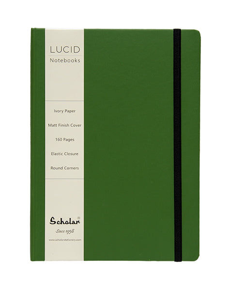 A5 LUCID NOTEBOOK - GREEN (LUC2-G)