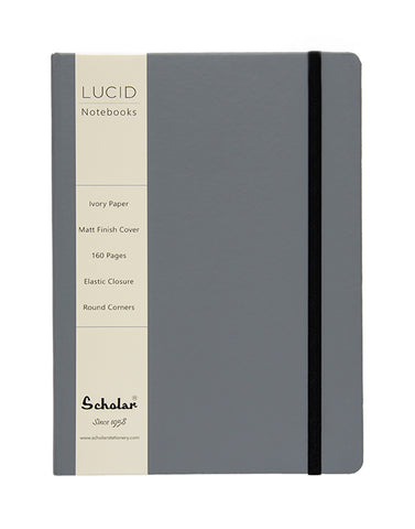 A5 LUCID NOTEBOOK - GREY (LUC2-GY)