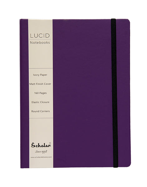 A5 LUCID NOTEBOOK - VIOLET (LUC2-V)