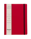 A5 LUCID NOTEBOOK - RED (LUC2-R)