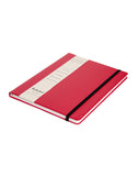A5 LUCID NOTEBOOK - RED (LUC2-R)