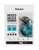 Scholar Mixed Media Loose Sheets 250 gsm Cold Pressed A5 (MML2) (Set of 2)