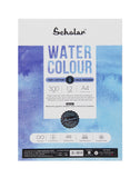 Scholar 100% Cotton Watercolour Pad 300 gsm Cold Pressed A4 12 Sheets (PCP4)