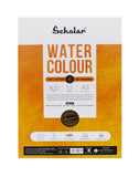 Scholar 100% Cotton Watercolour Pad 300 gsm Hot Pressed A3 12 Sheets (PHP3)