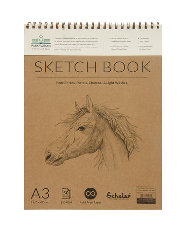 A3 PARYAVARAN SKETCH BOOK (PSB3)