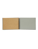 Scholar A5 Quatro Sketchbook (4-in-1 Toned Sheets with Kraft, Black, Grey, and Beige Paper) (QTR2)