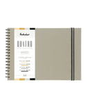 Scholar A4 Quatro Sketchbook (4-in-1 Toned Sheets with Kraft, Black, Grey, and Beige Paper) (QTR4)