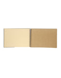 Scholar A4 Quatro Sketchbook (4-in-1 Toned Sheets with Kraft, Black, Grey, and Beige Paper) (QTR4)