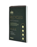 Scholar A5 100% Recycled Paper Sketchbook - 160 gsm Wire Bound (RCY2) (Pack of 2)