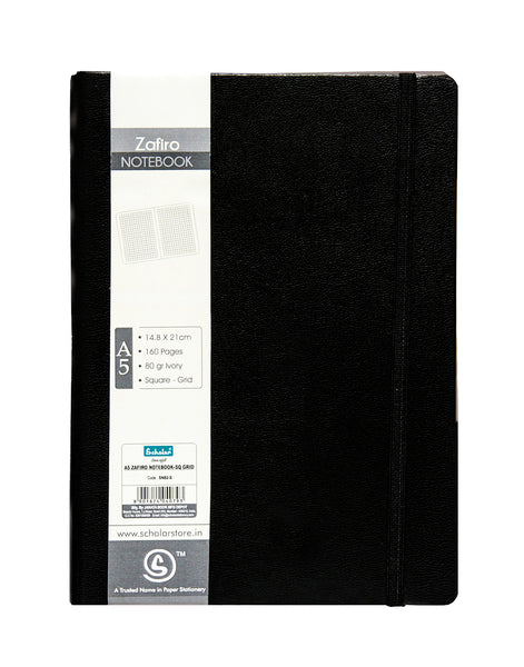 A5 ZAFIRO NOTEBOOK (Square-Grid) (SNB2-S)